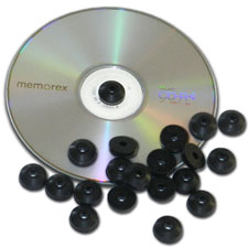 CD/DVD Wheel Spacers (100-pack)