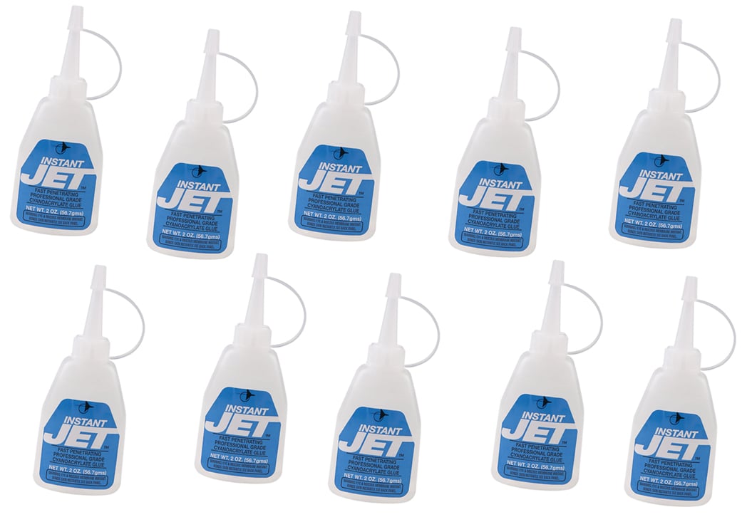JET Instant Cure Super Glue (10 pack)