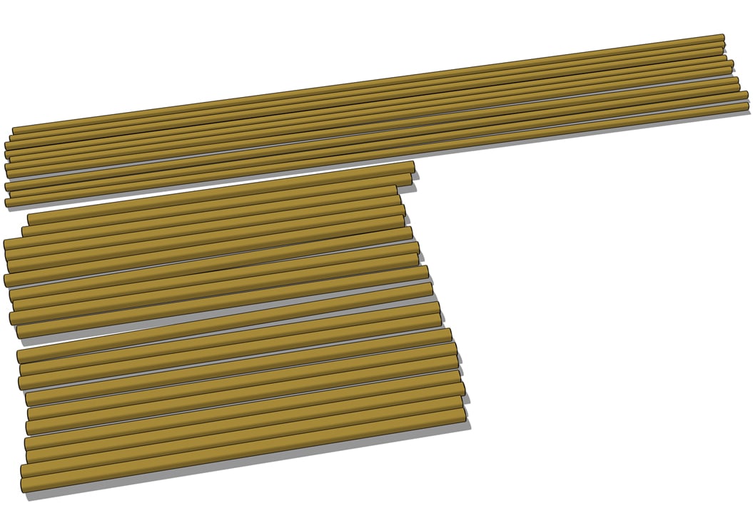 Bulk Lever Arm and Axle Pack: parts