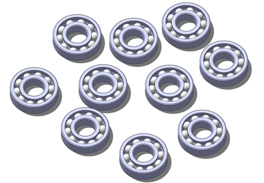 Micro Ball Bearings (10 pack)