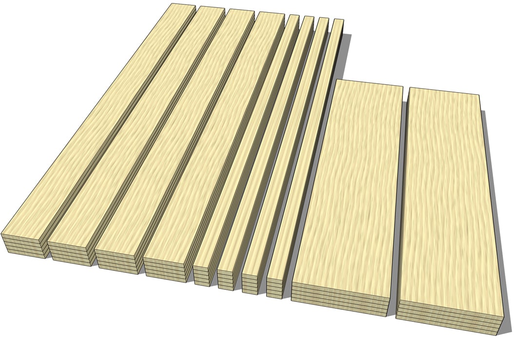 bulk wood builders pack