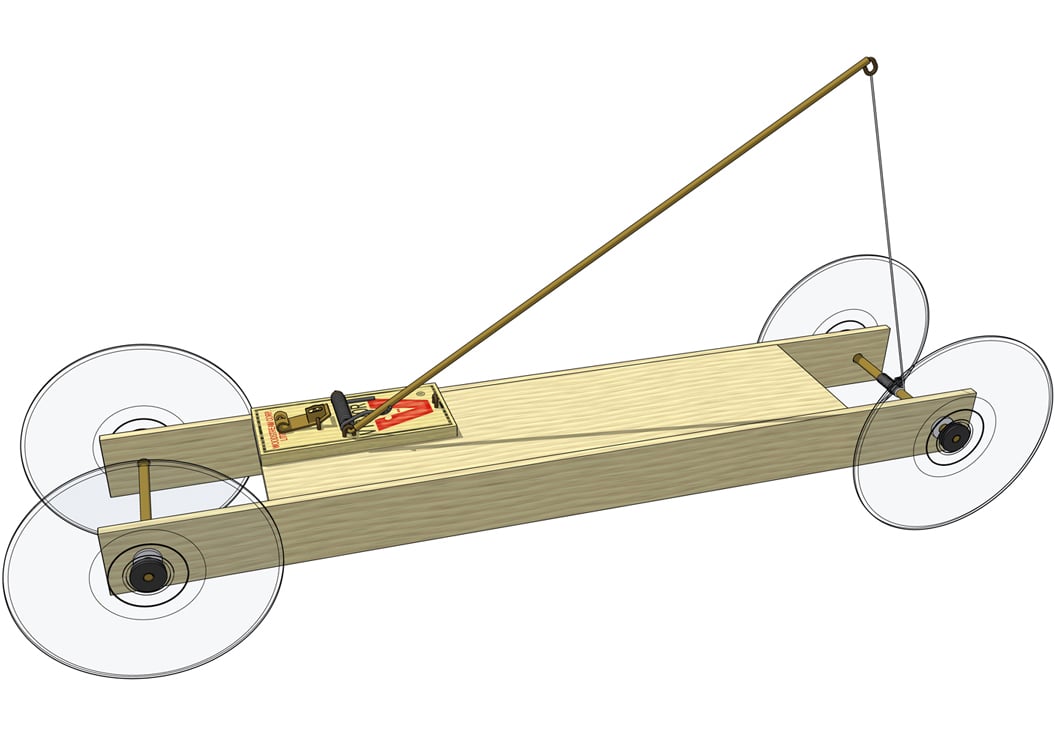 The Basic Kit: Mousetrap Car Kit