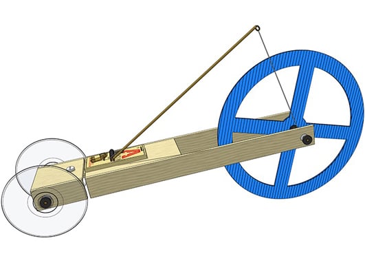 mouse trap car kit: the big cheese
