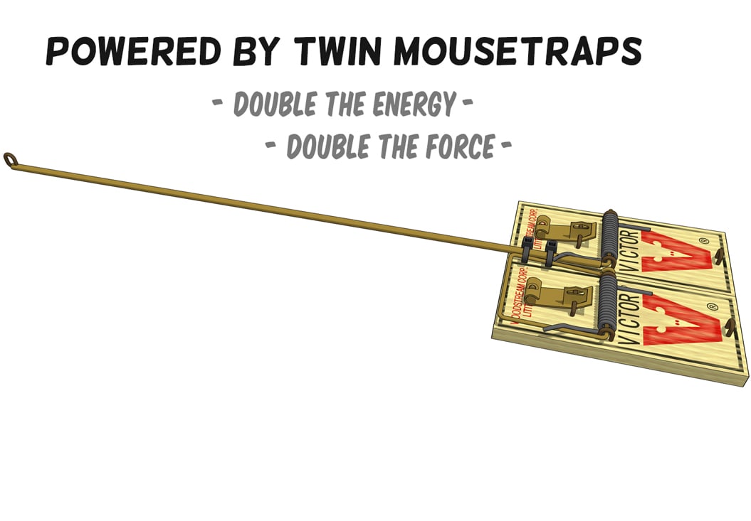 twin powered mousetraps