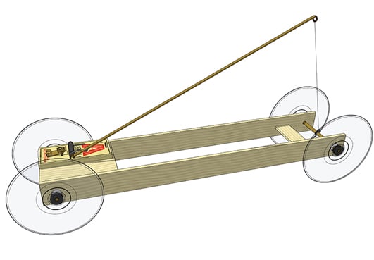 mousetrap car: the wrangler