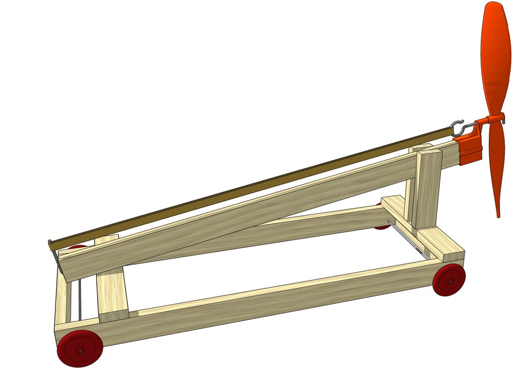 The Zephyr: propeller racer kit