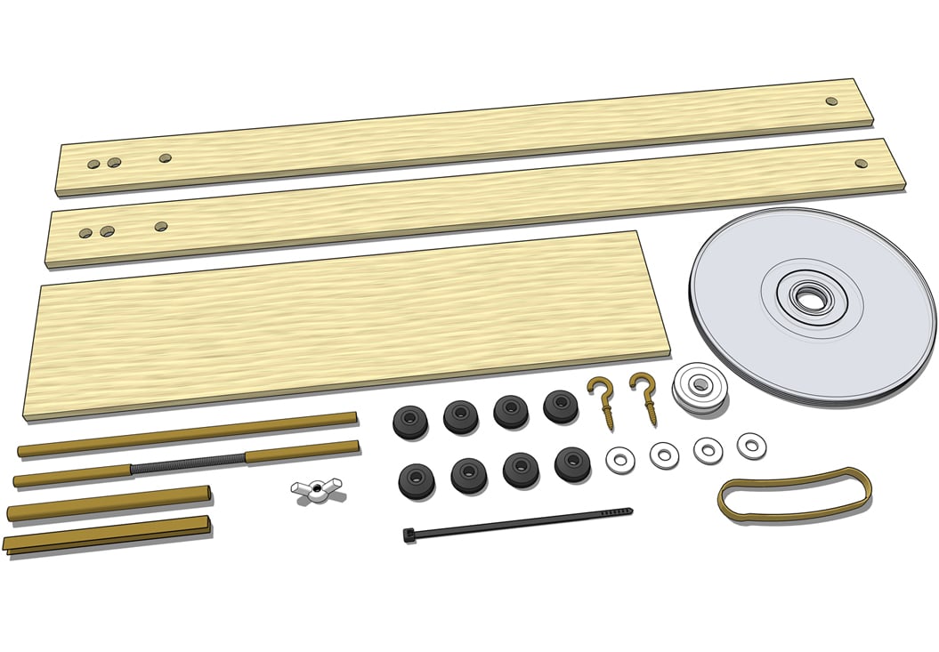 The Gunslinger rubber band racer: part