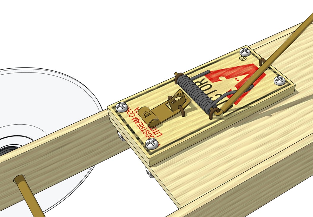 mousetrap hold down bolts: how it works