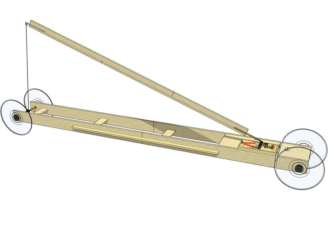 ultimate long distance traveling mousetrap car