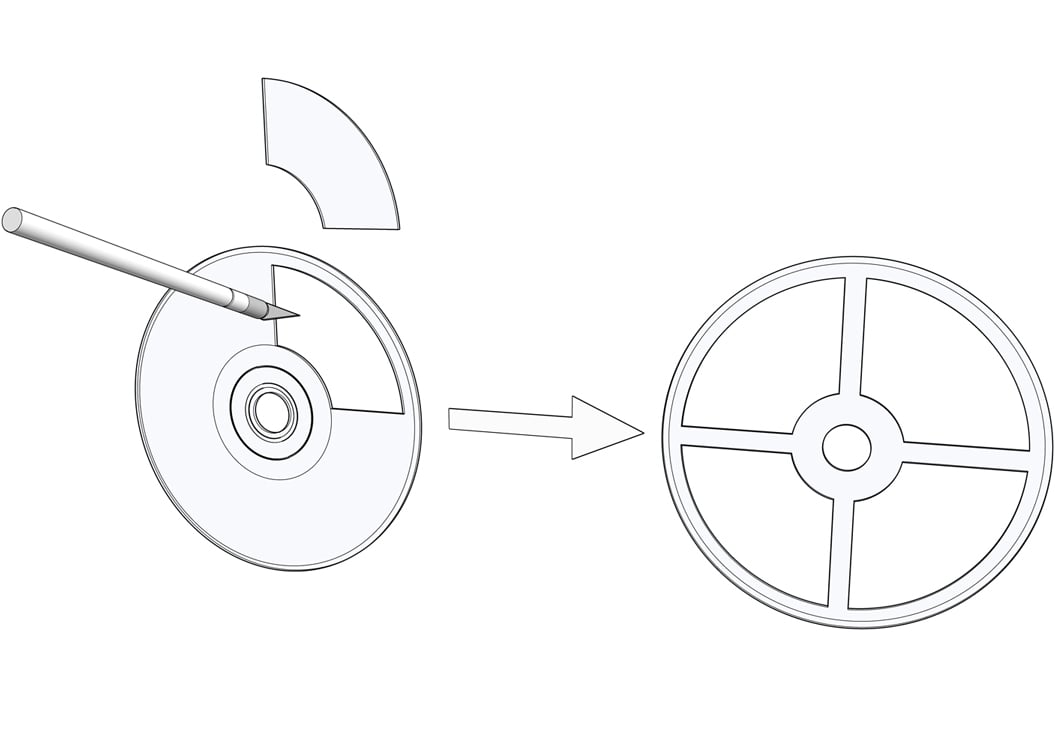 decreasing rotational inertia