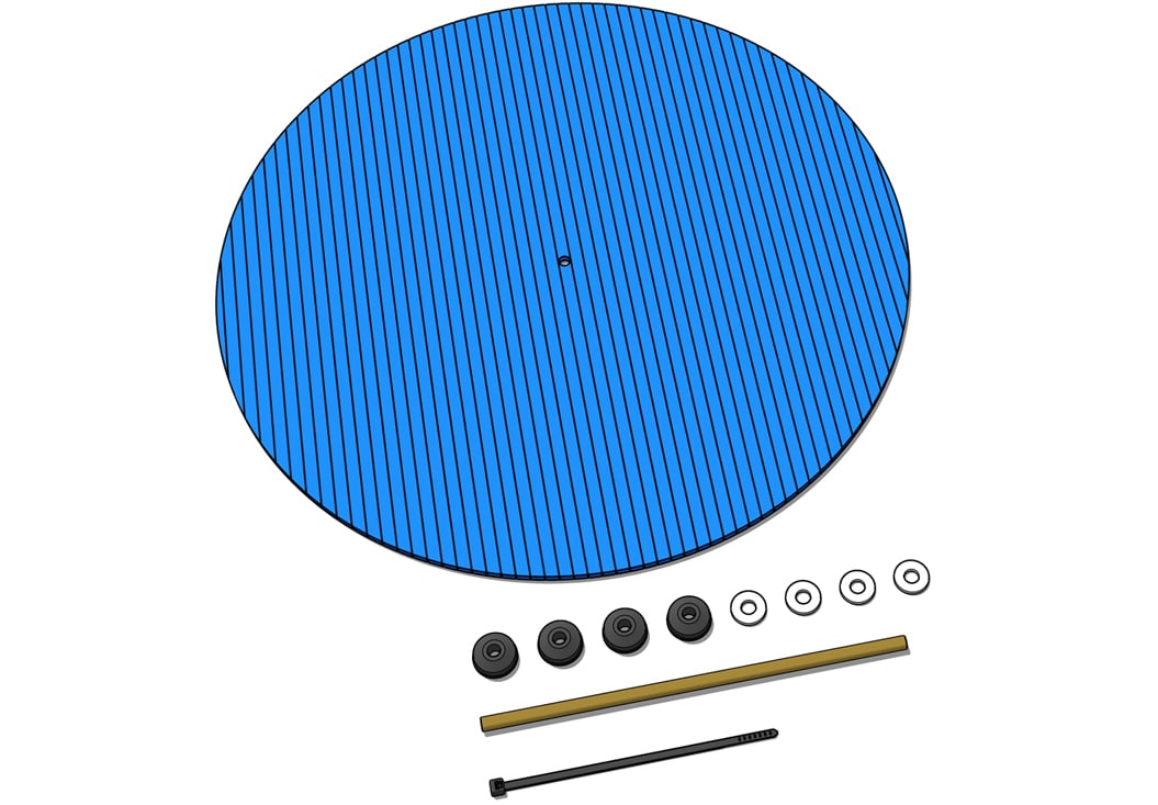 Ultra-Light 11 inch Big Wheel: parts