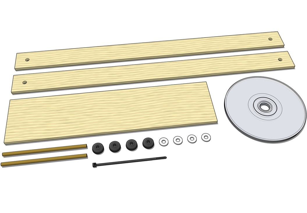 Rolling Chassis setup: parts