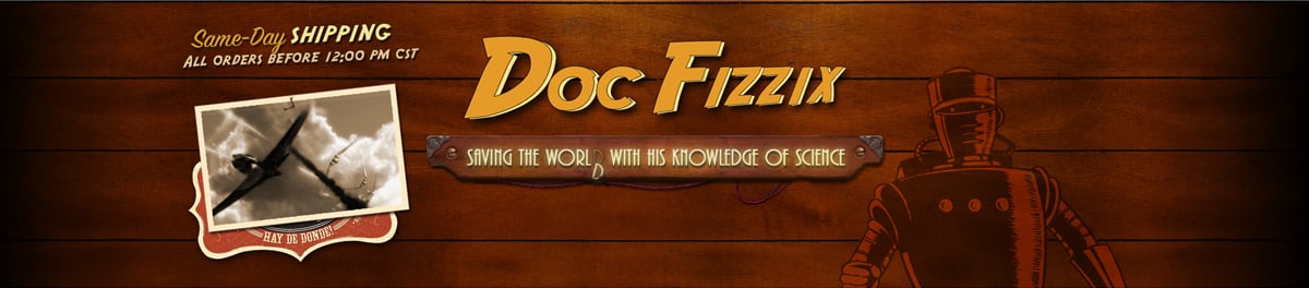 Doc Fizzix - Rubber Band Powered Vehicle Products title=