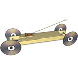 mousetrap car kit: The Basic Kit